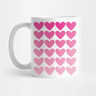 Gradient Heart Mug